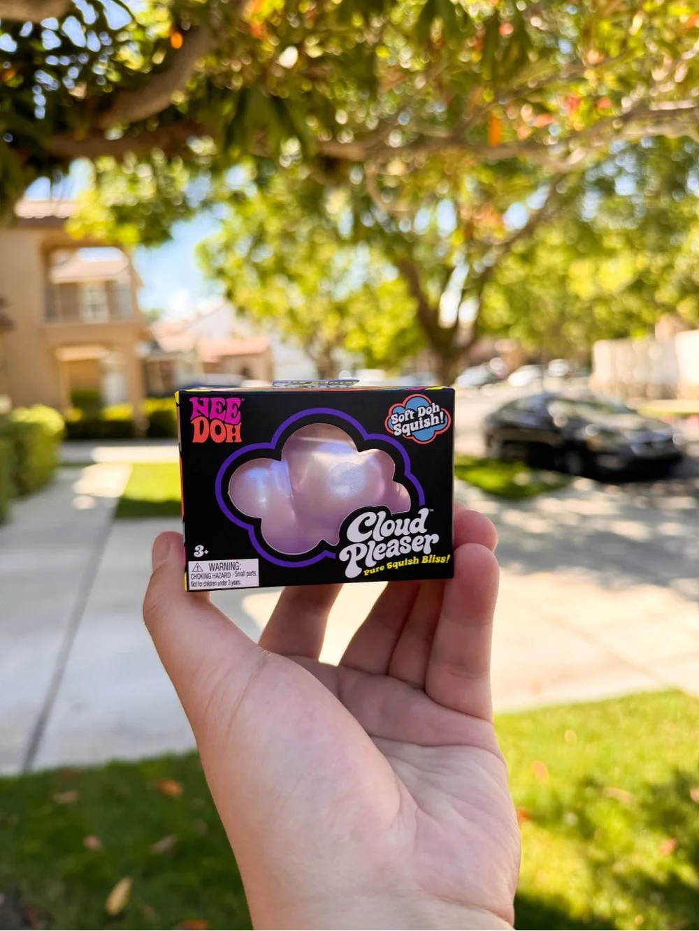 Cloud Pleaser Kids Sensory Squish Toy - Purple